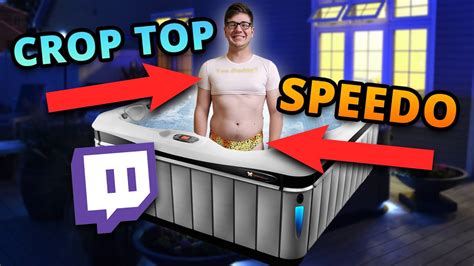 Twitch S First Male Hot Tub Streamer Youtube