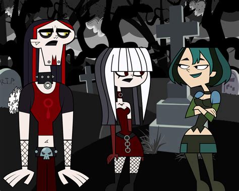 Total Drama Goths By Corbinace On Deviantart