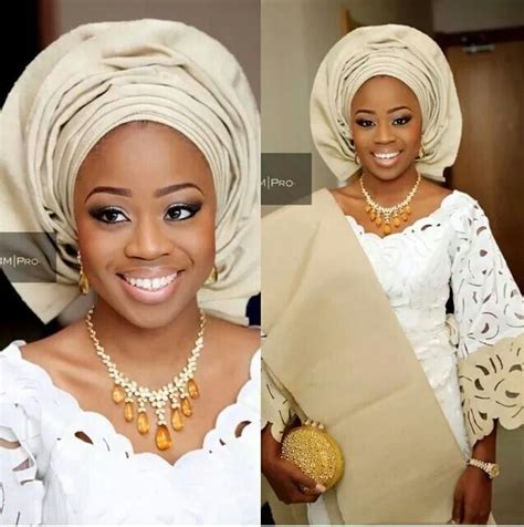 Exquisite Nigerian Outfits Nigerian Bride Nigerian Weddings Yoruba Bride Yoruba Wedding
