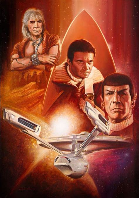 The Wrath Of Khan Star Trek Show Star Trek Posters Star Trek Art