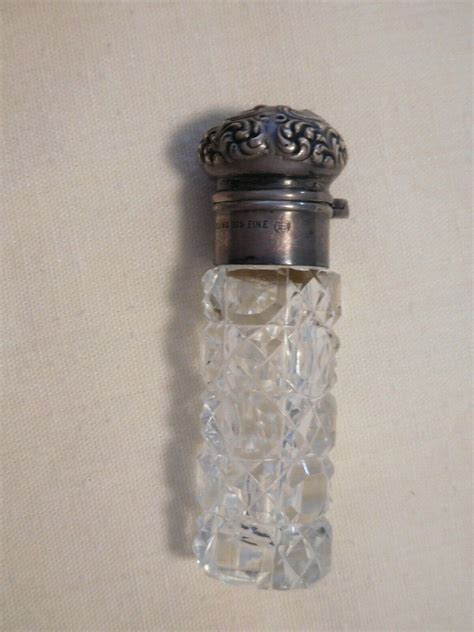 1900s Unger Brothers Repousse Sterling Silver Cut Glass Perfume Bottleのebay公認海外通販｜セカイモン