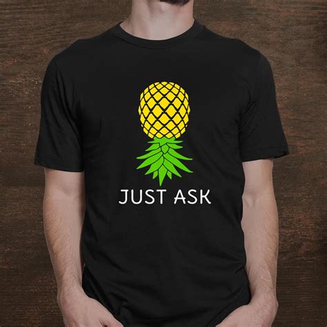 Upside Down Pineapple Shirt Sharing Swinger Shirt Fantasywears