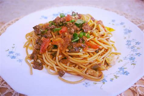 Copyright 2014 television food network, g.p. Spaghetti bolognese surinam style with chicken liver ...