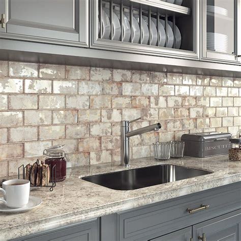 Bringing New Life To Your Kitchen With Brick Tile Backsplash Home Tile Ideas