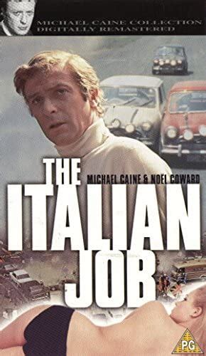 The Italian Job VHS Import allemand Michael Caine Noël Coward Benny Hill Raf Vallone