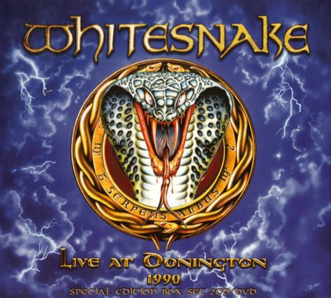 Whitesnake Live At Donington 1990 Special Edition Box Set 2cddvd