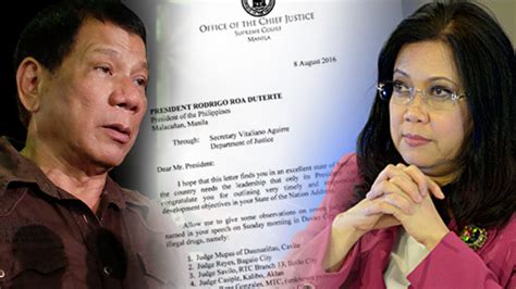 Use our sample 'sample letter to the president via website.' read it or download it for free. FULL TEXT: Sereno's letter to President Duterte