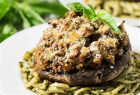 Sausage Stuffed Portabella Mushrooms Mushroom Recipes