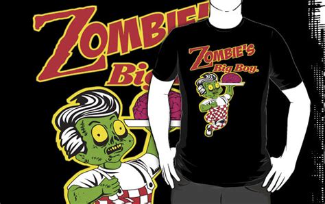 Zombies Big Boy T Shirt