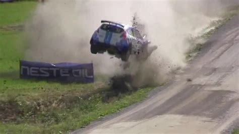 Rally Car Rolls Over During Forest Race Jukin Media Inc