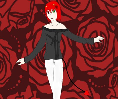 Crimson The Rose Demon By Ask Thecrossdresser On Deviantart