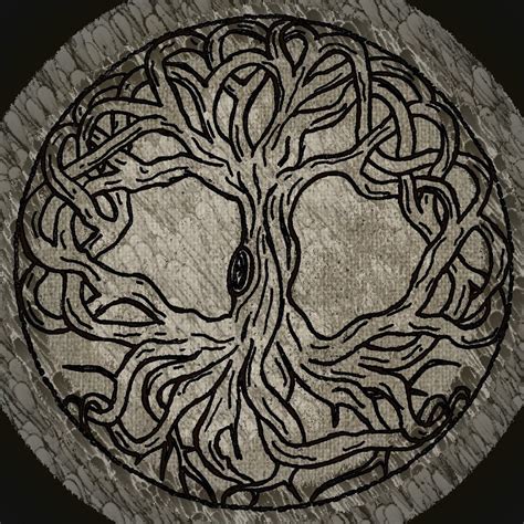 The Celtic Tree Of Life Or Crann Bethadh Celtic Symbols