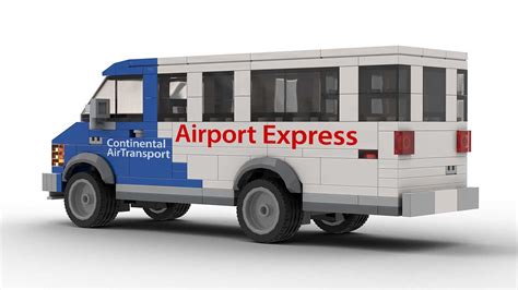 Home Alone Airport Shuttle Bus Lego Moc Instructions