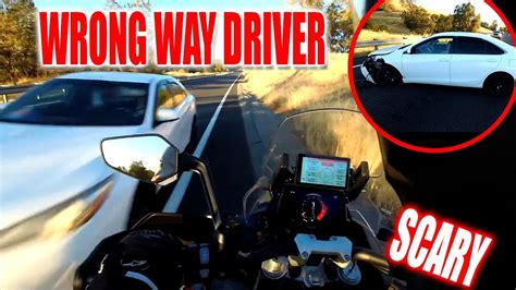 Wrong Way Driver Turns Into Bad Accident Youtube