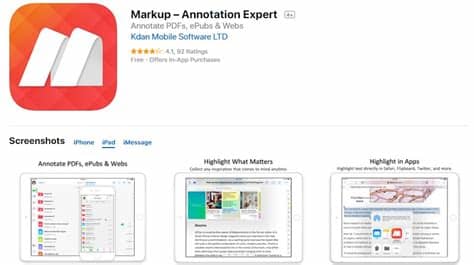 Best PDF Annotation Apps that Support Annotate PDF iPad