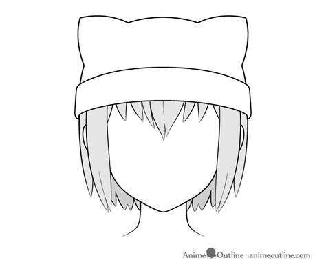 How To Draw Anime Hats And Head Ware Animeoutline