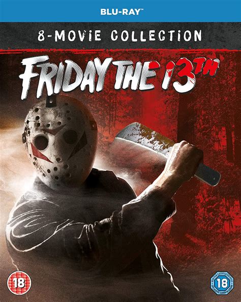 Friday The 13th 1 8 Boxset Collection Blu Ray Au Movies