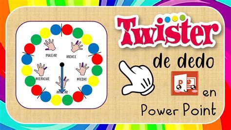 Twister De Dedo En Power Point Juego Interactivo Miss Zukistrukis