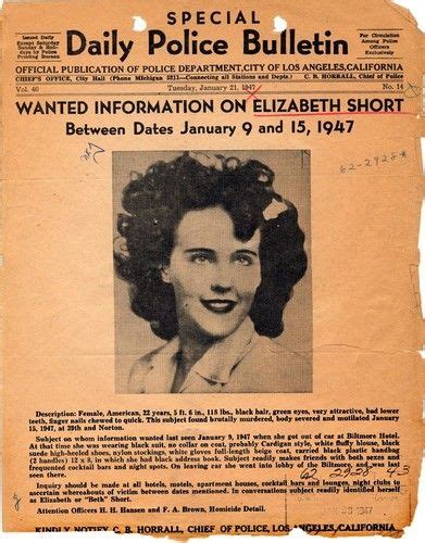 Unsolved Black Dahlia Case Hits 66th Anniversary Black Dahlia