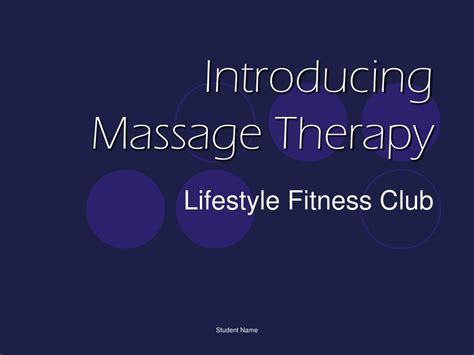 Ppt Introducing Massage Therapy Powerpoint Presentation Free Download Id2493974