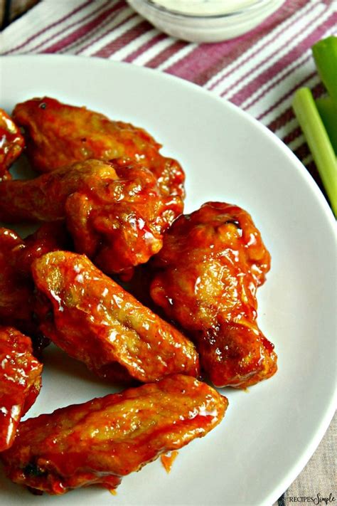 crispy oven baked hot wings recipes simple