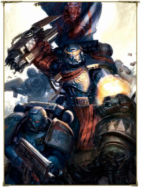 Pedro Kantor Warhammer Art Space Marine Salamanders Space Marines