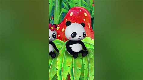 Five Little Pandas Jumping On The Bed Cocomelon Nursery Rhymes And Kids