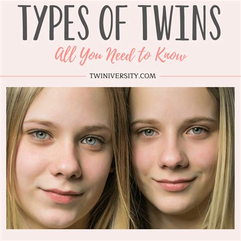 Types Of Twins All You Need To Know Twiniversity 1 Parenting Twins Site