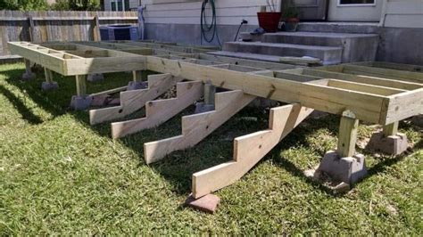 How To Build A Deck Step By Step With Pictures Backyard Patio Designs