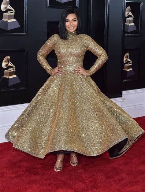 Grammys 2018 Red Carpet Ashanti Gown Goes See Through Metro News