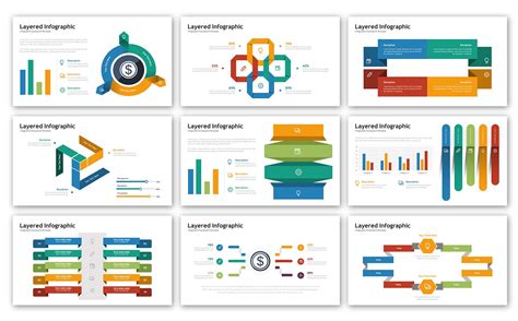 Layered Presentation Infographic Powerpoint Template Presentation