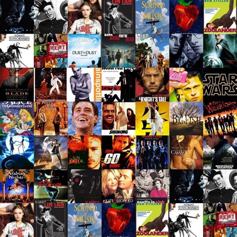 As michael bay points out, your favorite film could change every day. top 100 best hollywood. movies | Movie Collage 2 Photo by romanticunicorn ...