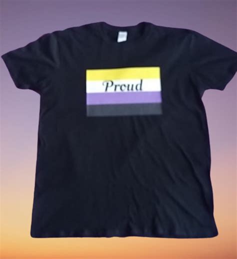 Non Binary Mens T Shirt Transgender Clothing Lgbtq Gay Etsy