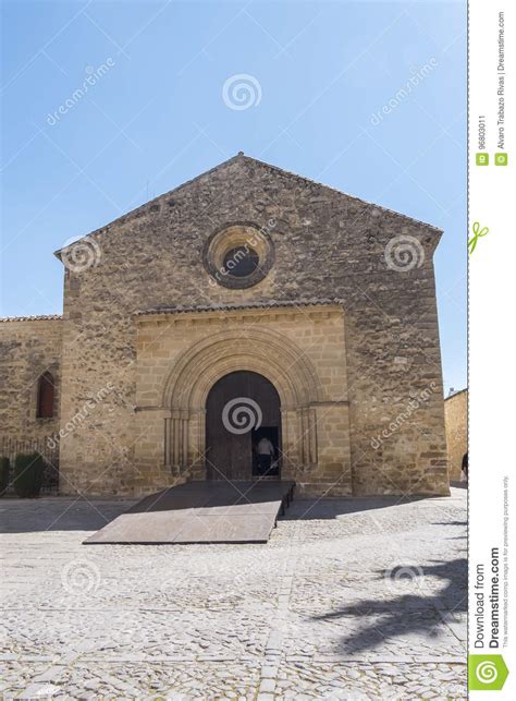 Santa Cruz Church Baeza Spain Stock Image Image Of Iconic Historic