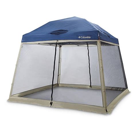 Our best pop up canopy with netting recommendation. Columbia® 10x10' Screenhouse - 196385, Screens & Canopies ...