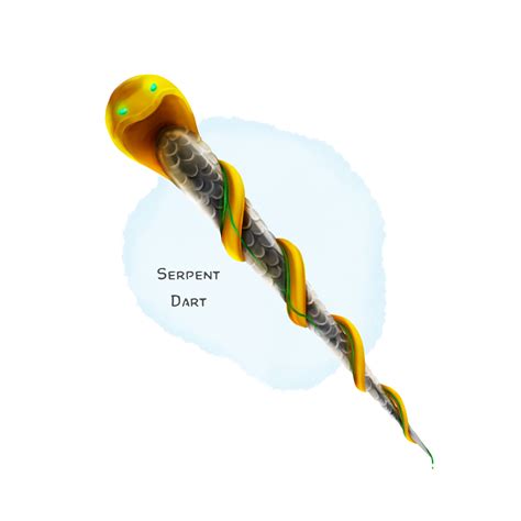 Art Oc Serpent Dart Weapon Dart Rdnd