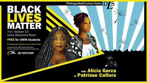 The Distinguished Lecture Series Presents Black Lives Matter Alicia Garza And Patrisse Cullors