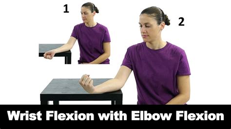 Wrist Flexion With Elbow Flexion Ask Doctor Jo Youtube