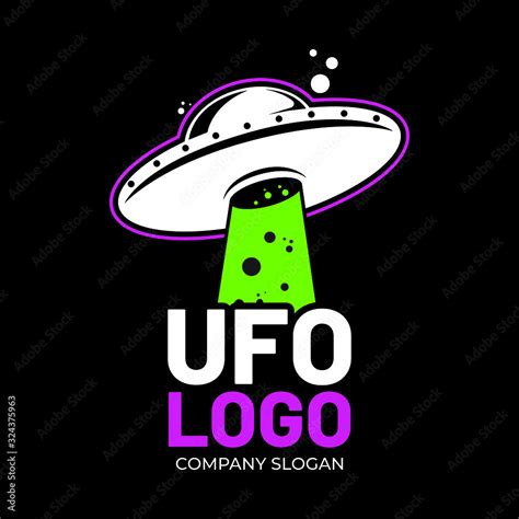 Ufo Logo Template Design Vector Emblem Design Concept Creative