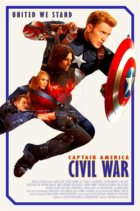 Captain America Civil War Team Cap By Jonesyd1129 On Deviantart