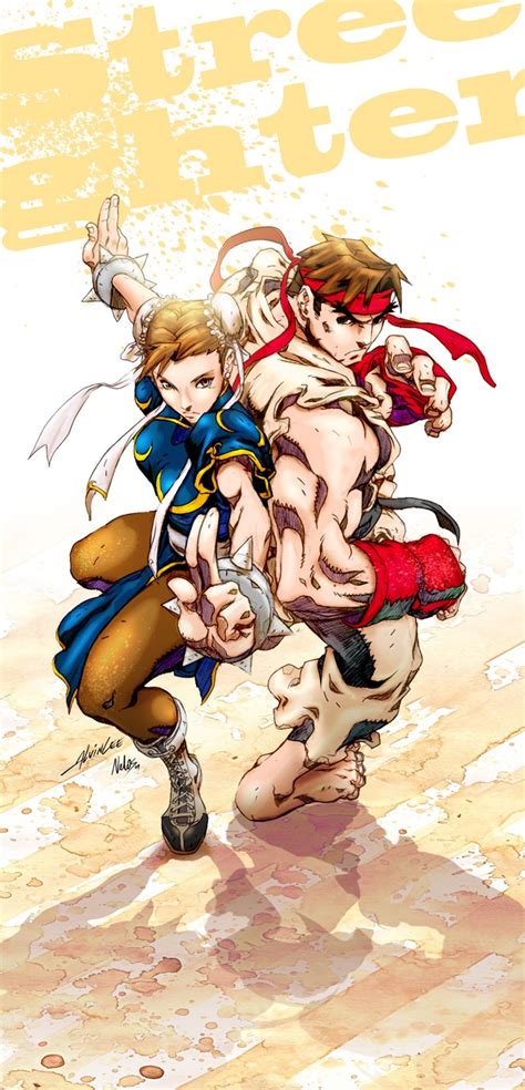 Street Fighter Chun Li And Ryu By Nelos On Deviantart