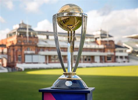 This is a scaled model of the icc cricket world cup 2019. International Cricket Council