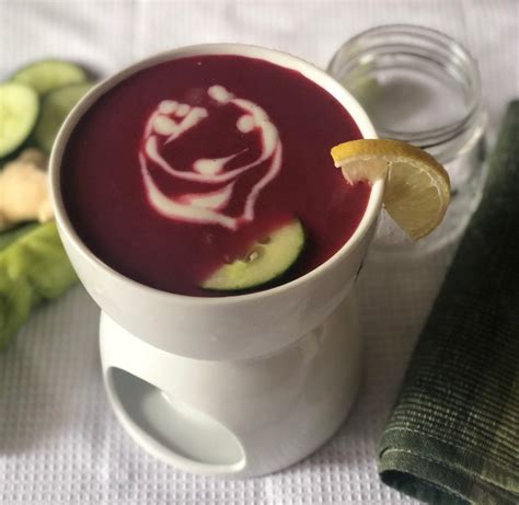 Simply Souperlicious Chilled Beetroot And Cucumber Soup