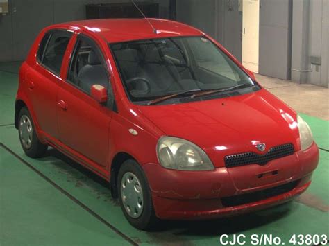 2000 Toyota Vitz Red For Sale Stock No 43803 Japanese Used Cars