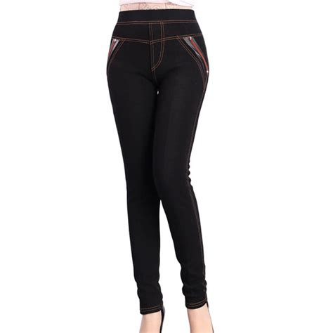 Autumn And Winter New Middle Aged Womens Trousers And Cashmere Thicker Models Plus Mother