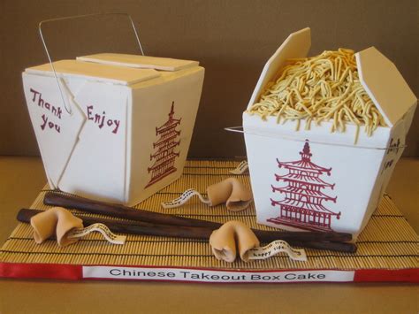 Whether you want a chinese take out box with or without handles, a traditional design or something different, or to use it for hot or cold food items, we. Chinese Take Out Box Cake | Kathleen DeManti | Flickr