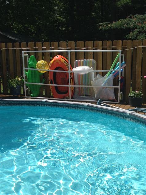 Keep your pool area tidy and organized. mesh pool storage bins - Google Search | Pool float ...