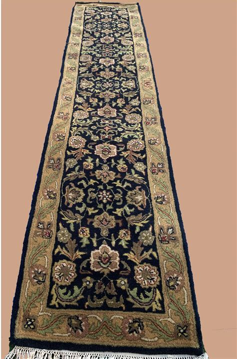 Regular cleaning of the rug will keep the rug in its shape for decades to. Black and Gold 2.6 x 12 Wool Runner - Topanga Rug Company