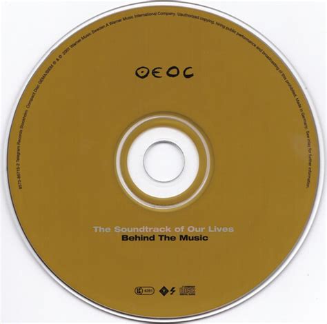 The Soundtrack of Our Lives-Behind the Music CD 685738671526 | eBay