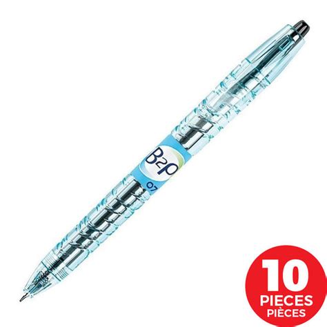 Pilot B2p Bio Retractable 07mm Rolling Gel Pen 92 Recycled Plastic